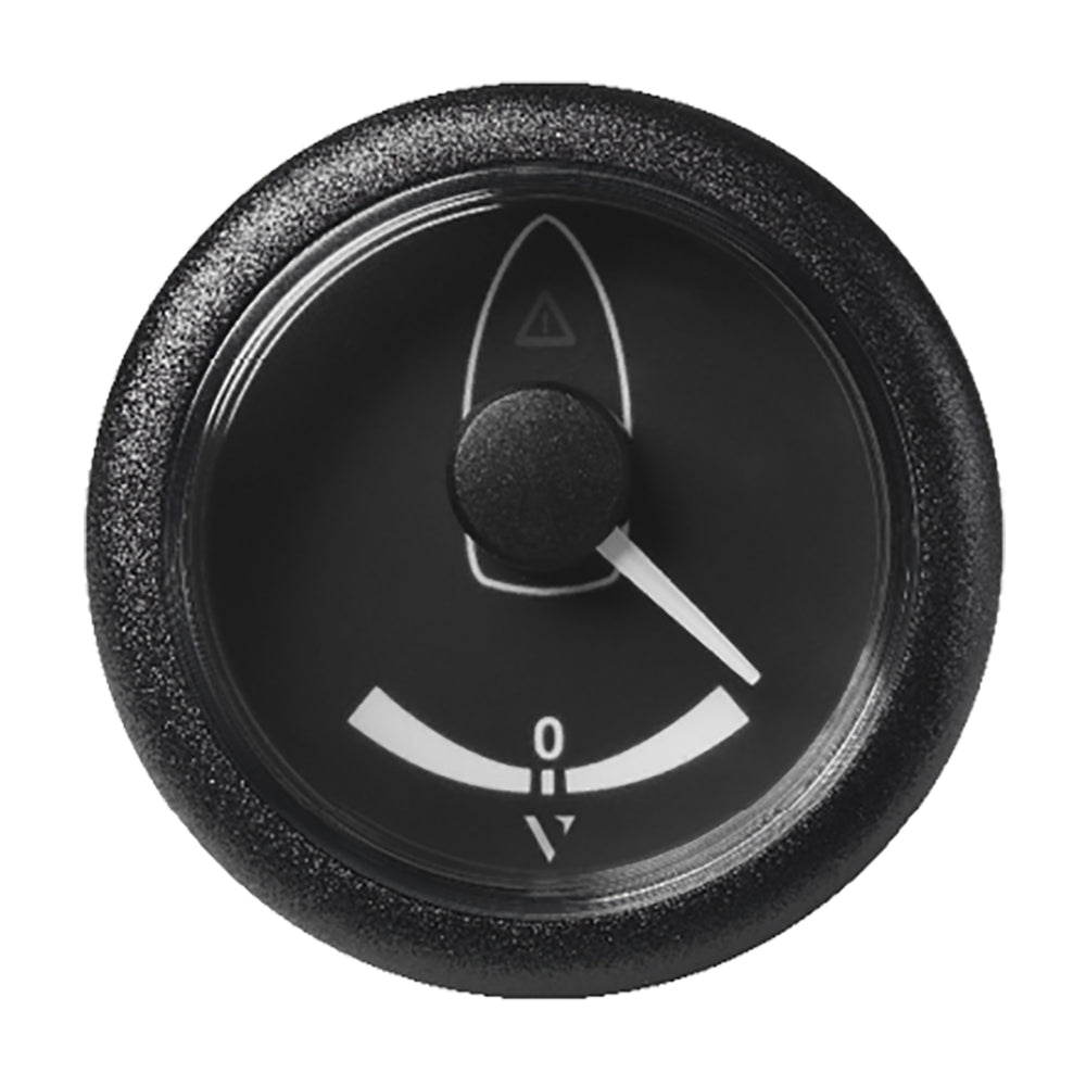 Veratron 52MM (2-1/16") ViewLine Rudder Angle Gauge 40 STB/Port - Black Dial  Bezel - Deckhand Marine Supply