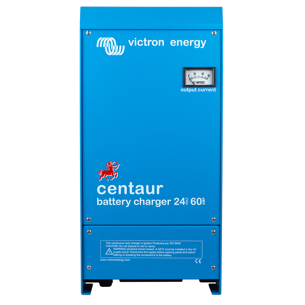 Victron Centaur Charger - 24 VDC - 60AMP - 3-Bank - 120-240 VAC - Deckhand Marine Supply