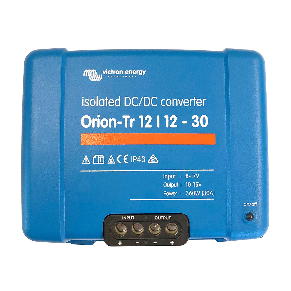 Victron Orion-TR DC-DC Converter - 12 VDC to 12 VDC - 30AMP Isolated - Deckhand Marine Supply