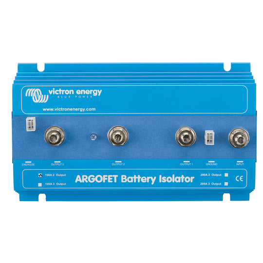 Victron ArgoFET Battery Isolator - 100AMP - 2 Batteries - Deckhand Marine Supply