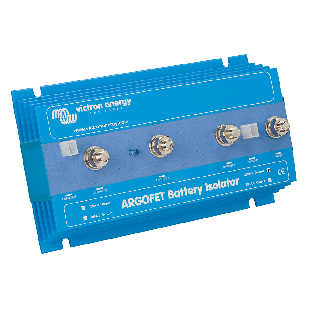 Victron ArgoFET 200-2 Battery Isolator - 200AMP - 1 Alternator, 2 Batteries - Deckhand Marine Supply