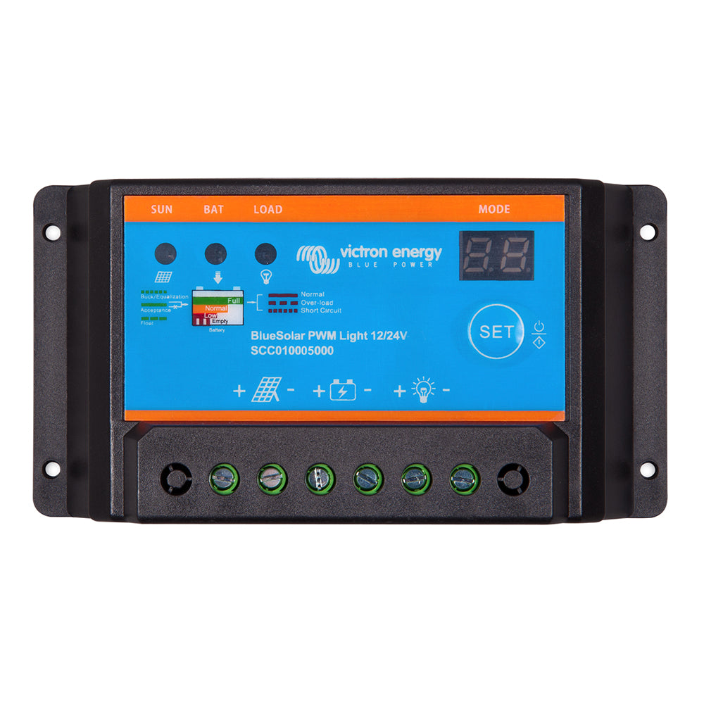 Victron BlueSolar PWM-Light Charge Controller - 12/24V - 30AMP - Deckhand Marine Supply