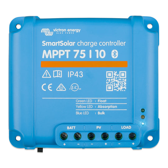 Victron SmartSolar MPPT Solar Charge Controller - 75V - 10Amp - UL Approved - Deckhand Marine Supply