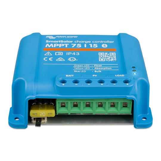 Victron SmartSolar MPPT Solar Charge Controller - 75V - 15Amp - UL Approved - Deckhand Marine Supply