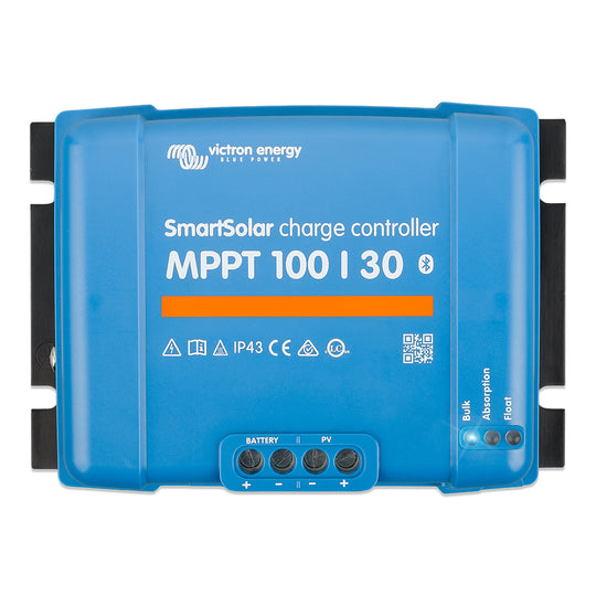 Victron SmartSolar MPPT Charge Controller - 100V - 30AMP - UL Approved - Deckhand Marine Supply