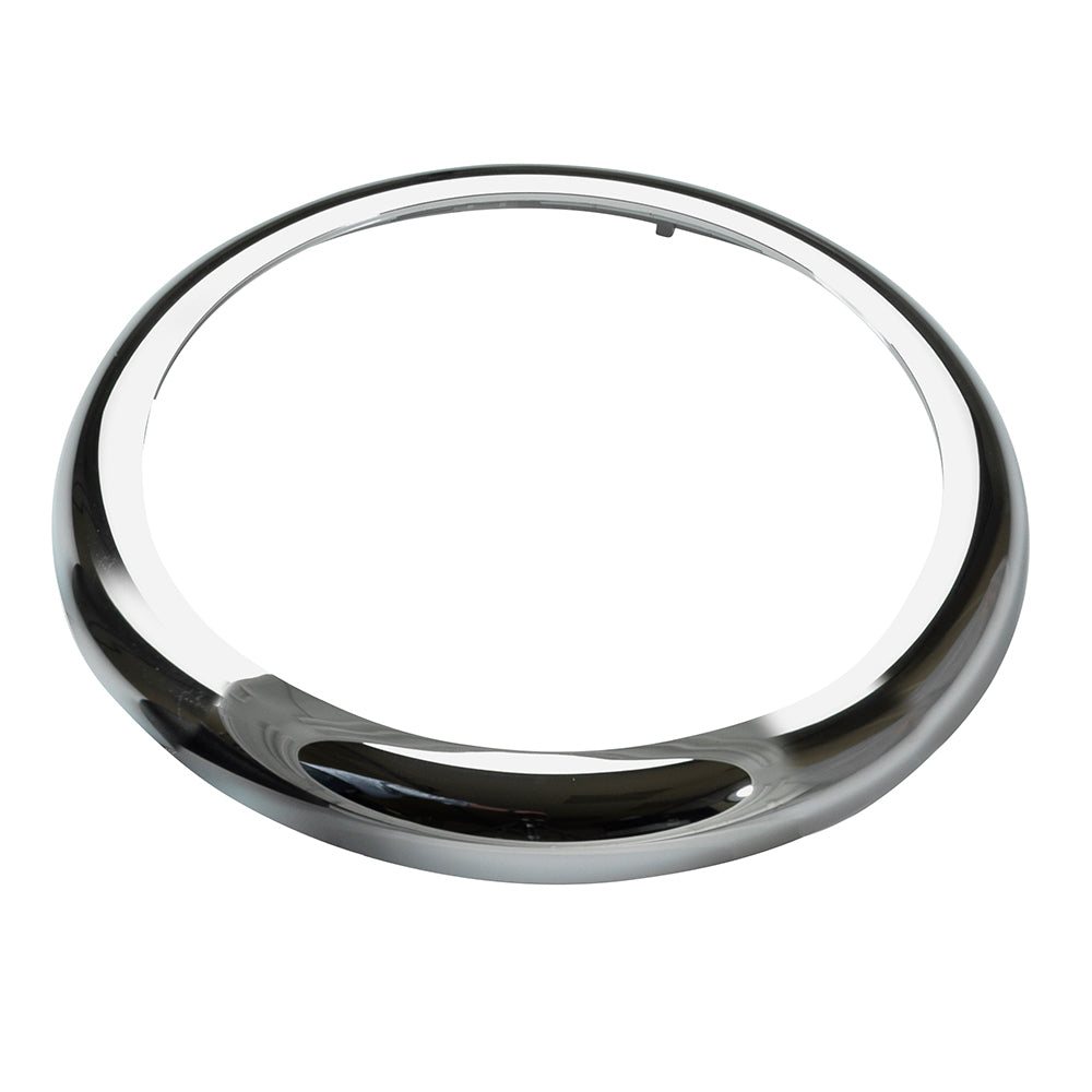 Veratron 52mm ViewLine Bezel - Round - Chrome - Deckhand Marine Supply