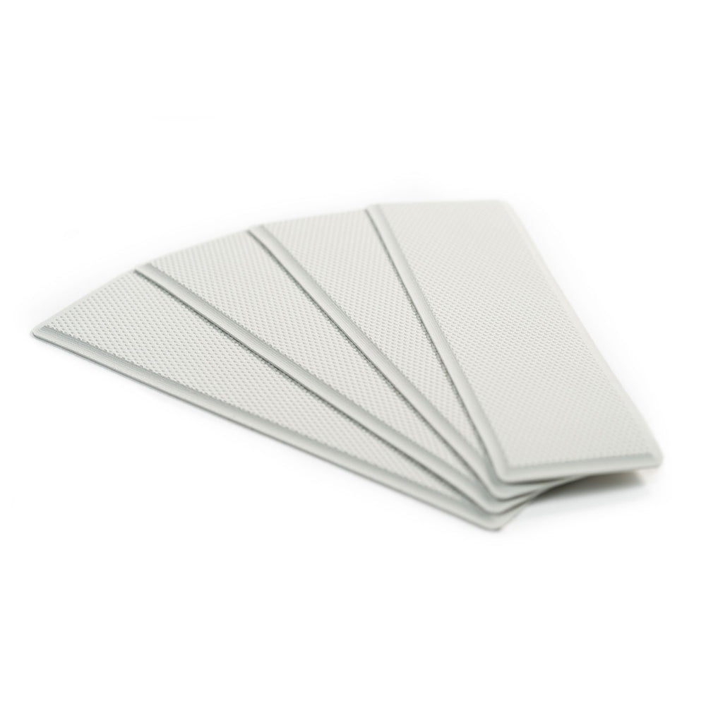 SeaDek Embossed 4-Piece Step Kit - Cool Grey - Deckhand Marine Supply