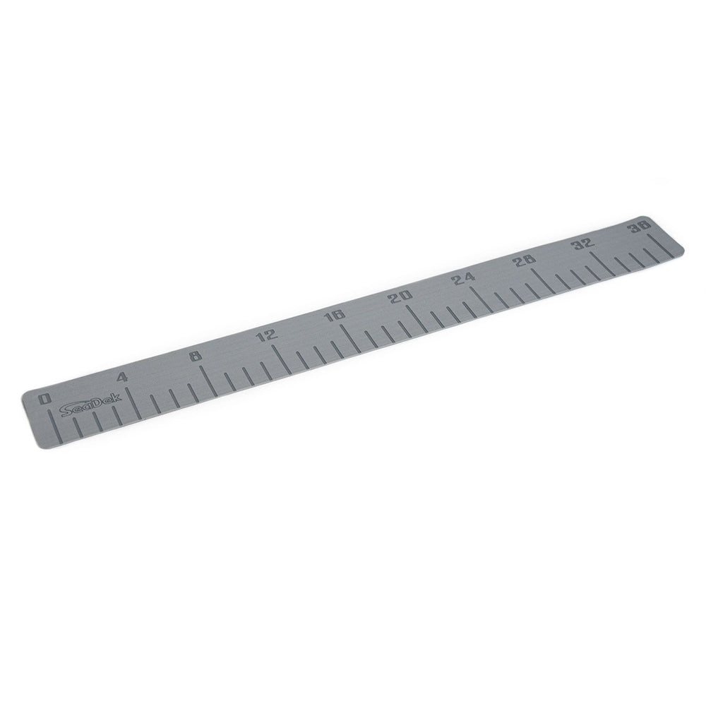 SeaDek 36" Fish Ruler - Storm Grey w/SeaDek Logo - Deckhand Marine Supply