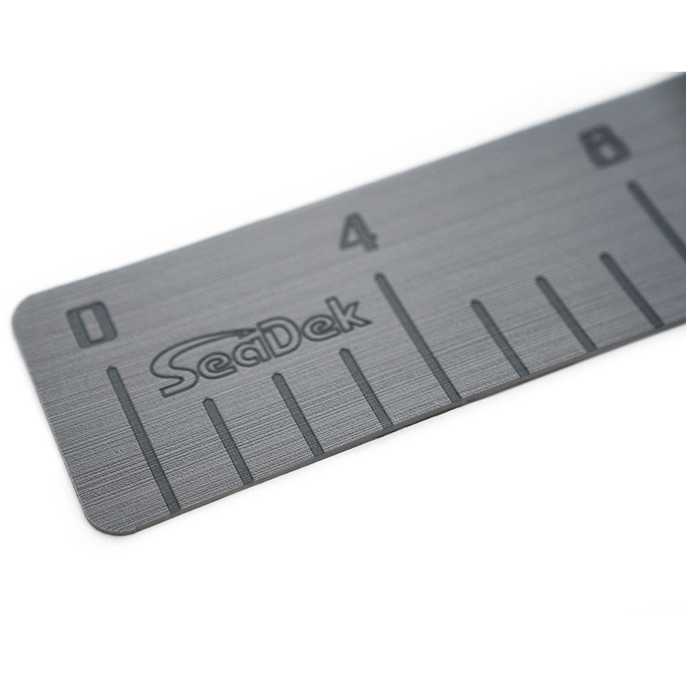 SeaDek 36" Fish Ruler - Storm Grey w/SeaDek Logo - Deckhand Marine Supply