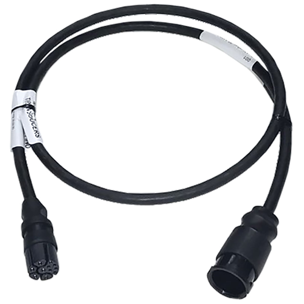 Airmar Raymarine 11-Pin High or Med Mix  Match Transducer CHIRP Cable f/CP470 - Deckhand Marine Supply