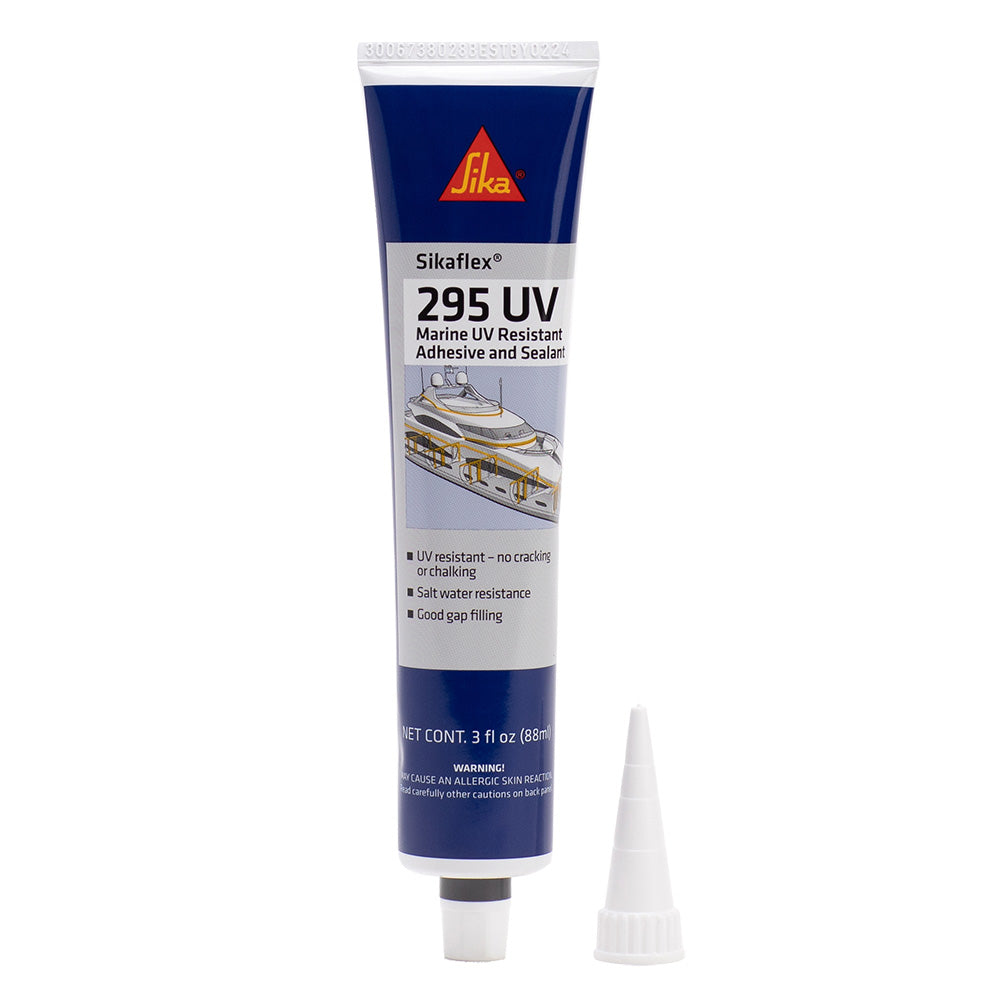 Sika Sikaflex 295 UV - Black - 3oz Tube - Deckhand Marine Supply