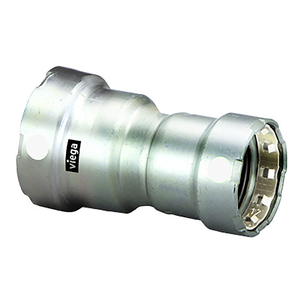 Viega MegaPress 1" x 3/4" Stainless Steel 304 Reducer - Double Press Connection - Smart Connect Technology - Deckhand Marine Supply