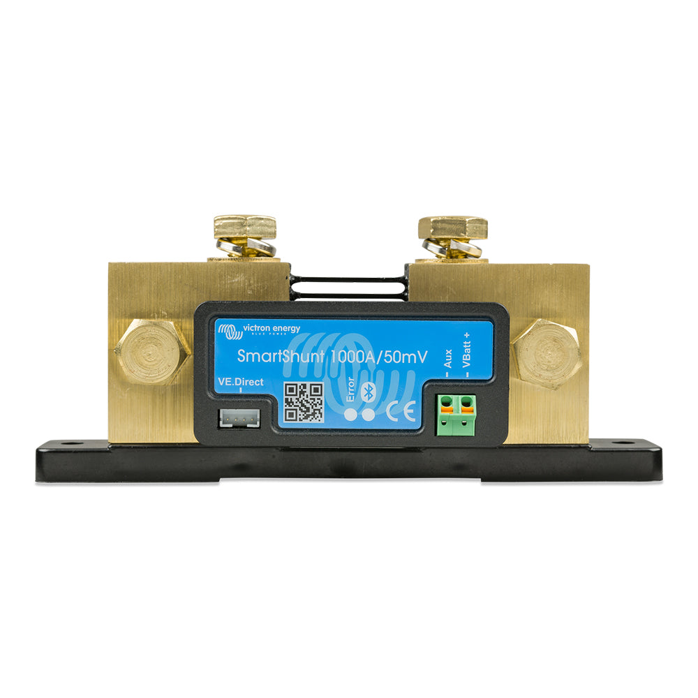 Victron SmartShunt 1000AMP/50MV Bluetooth Smart Battery Shunt - Deckhand Marine Supply