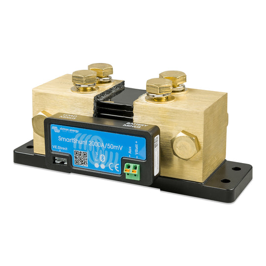 Victron SmartShunt 2000AMP/50MV Bluetooth Smart Battery Shunt - Deckhand Marine Supply