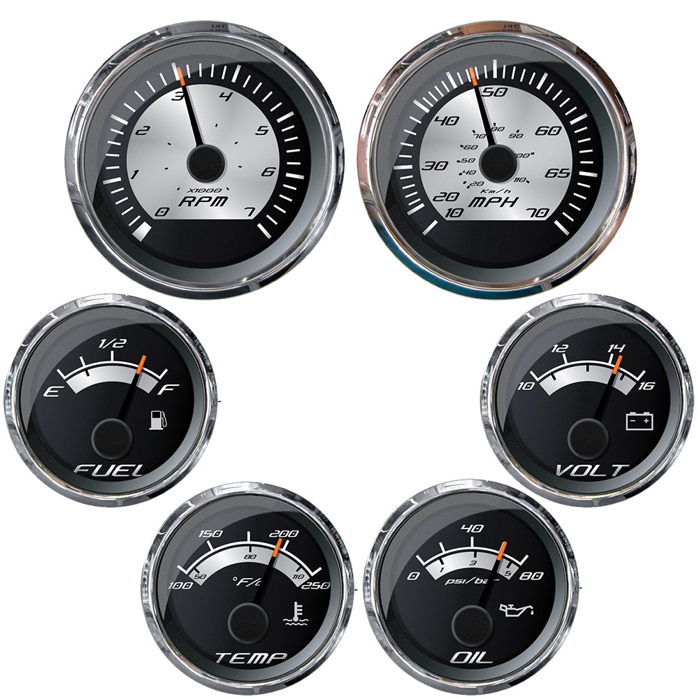 Faria Platinum Series Box Set - Inboard Motors - Deckhand Marine Supply