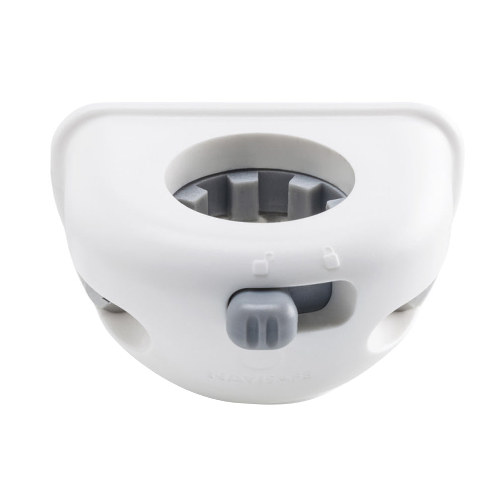 Navisafe Navimount Vertical White w/Screws - Deckhand Marine Supply