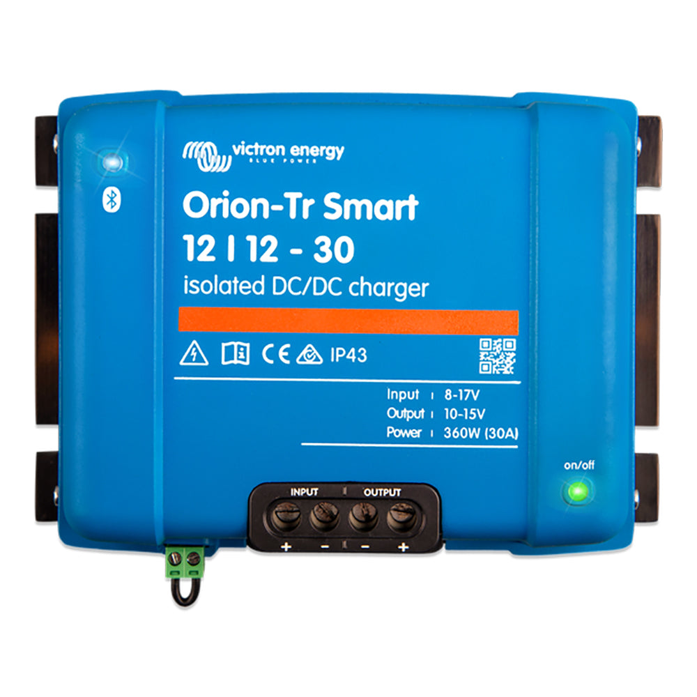 Victron Orion-TR Smart 12/12-30 30A (360W) Isolated DC-DC Charger or Power Supply - Deckhand Marine Supply