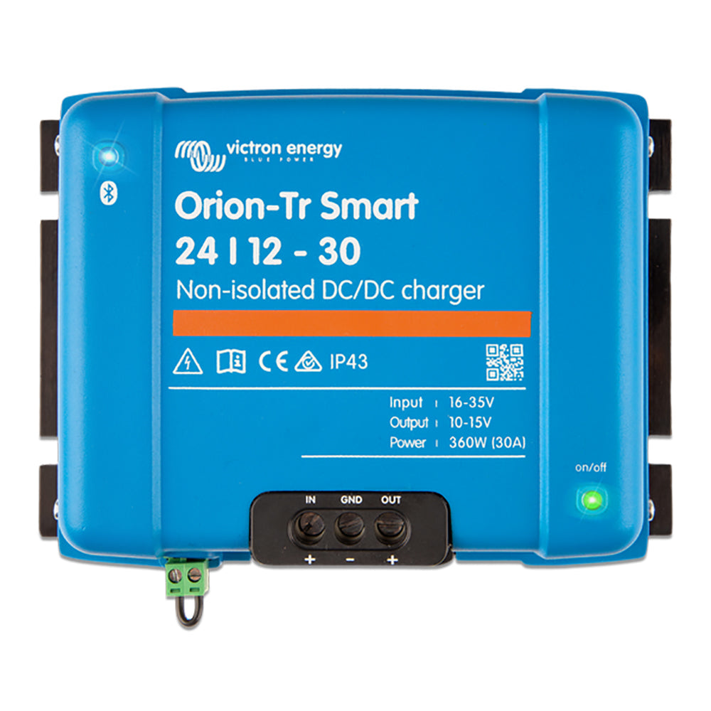 Victron Orion-TR Smart 24/12-30 30A (360W) Non-Isolated DC-DC Charger or Power Supply - Deckhand Marine Supply