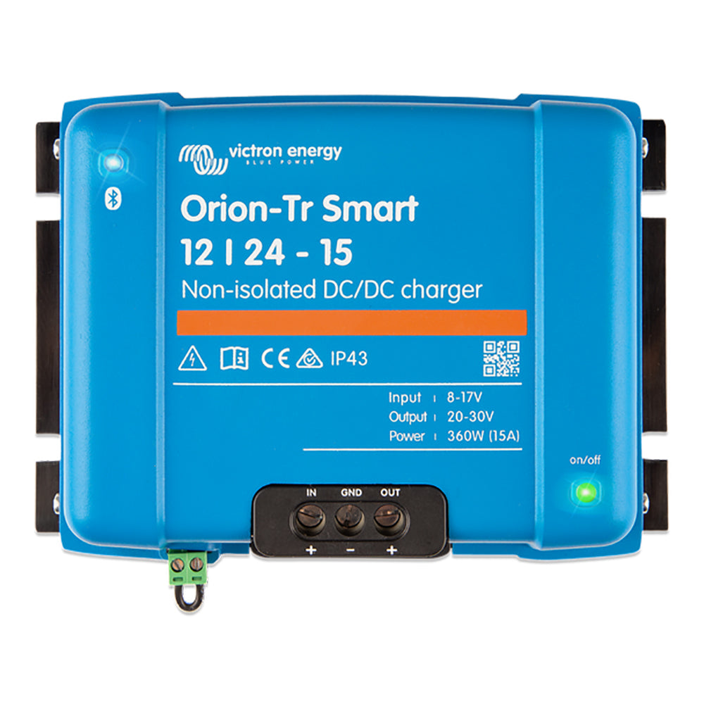 Victron Orion-TR Smart 12/24-15 15A (360W) Non-Isolated DC-DC or Power Supply - Deckhand Marine Supply