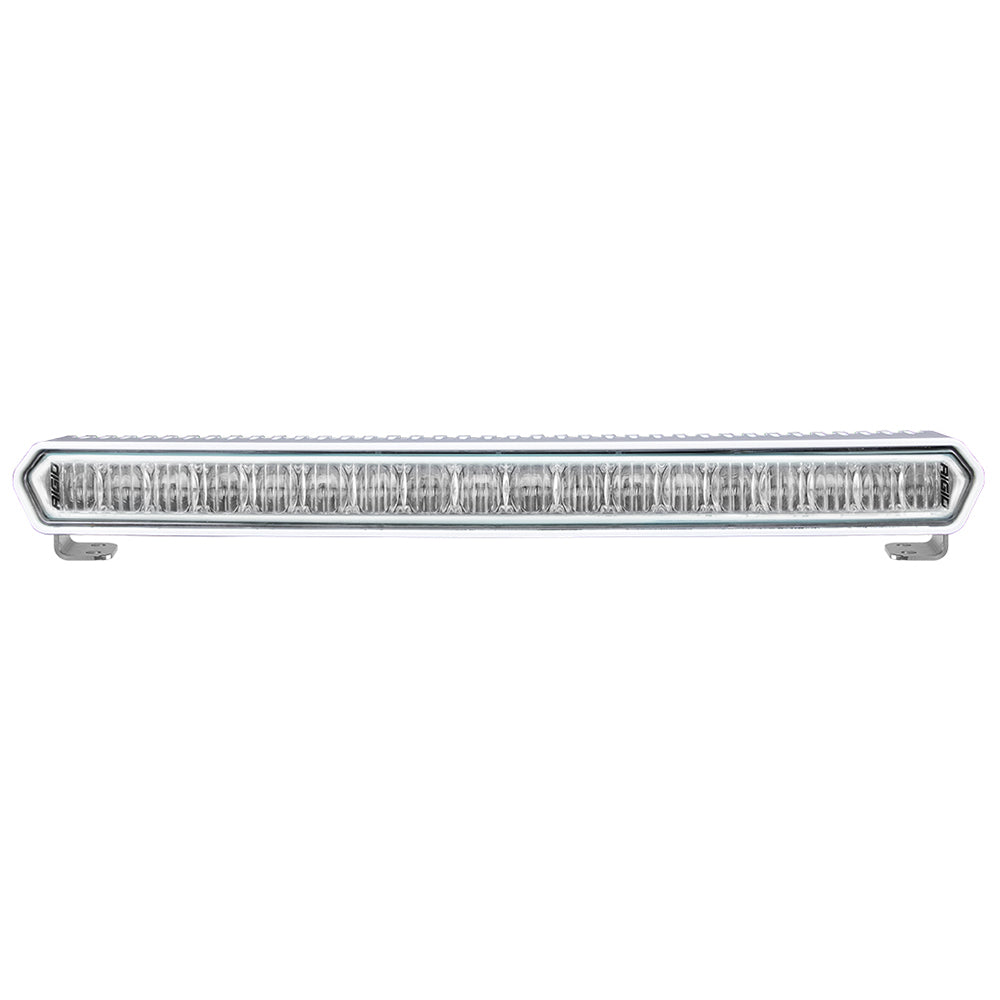RIGID Industries SR-L Series Marine 20" White LED Lightbar - White Light w/White Halo - Deckhand Marine Supply