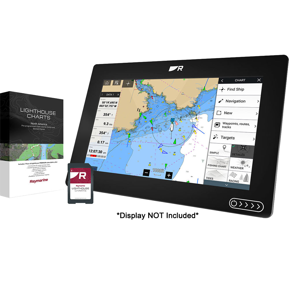 Raymarine LightHouse Chart North America - Deckhand Marine Supply