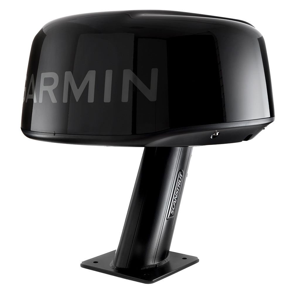 Scanstrut APT-250-01-B - Aluminum PowerTower Radar Mount - 10" Aft Leaning - Black - Deckhand Marine Supply