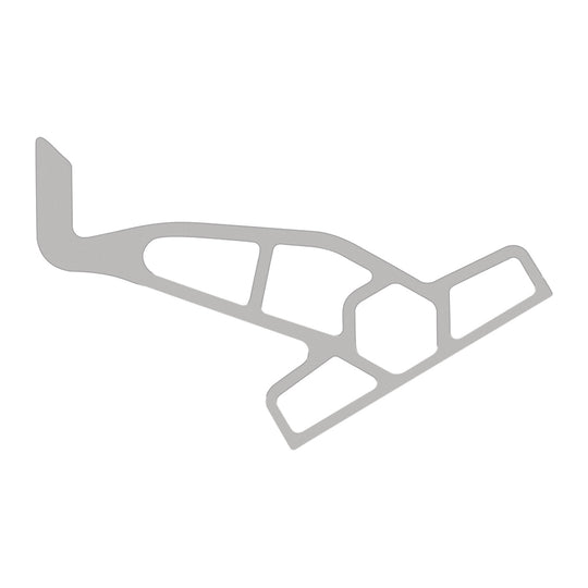 Minn Kota Raptor Jack Plate Adapter Bracket - Starboard - 2" Setback - 4" Rise - White - Deckhand Marine Supply