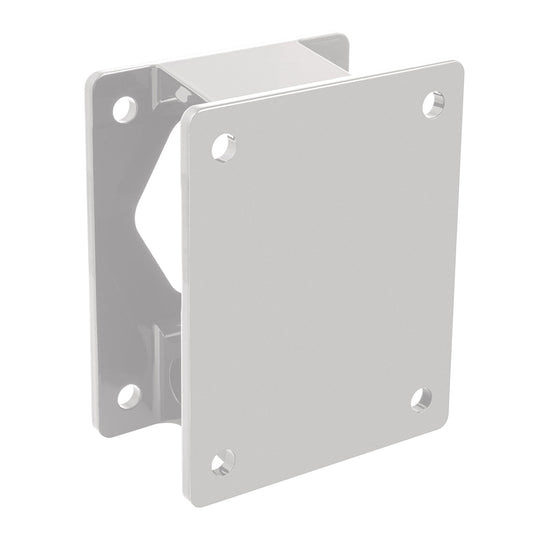 Minn Kota 3" Raptor Setback Bracket - White - Deckhand Marine Supply