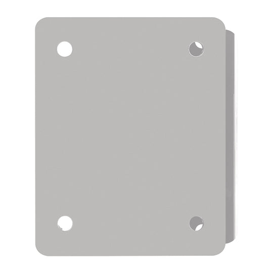 Minn Kota Raptor Direct Mount Angle Bracket - White - Deckhand Marine Supply