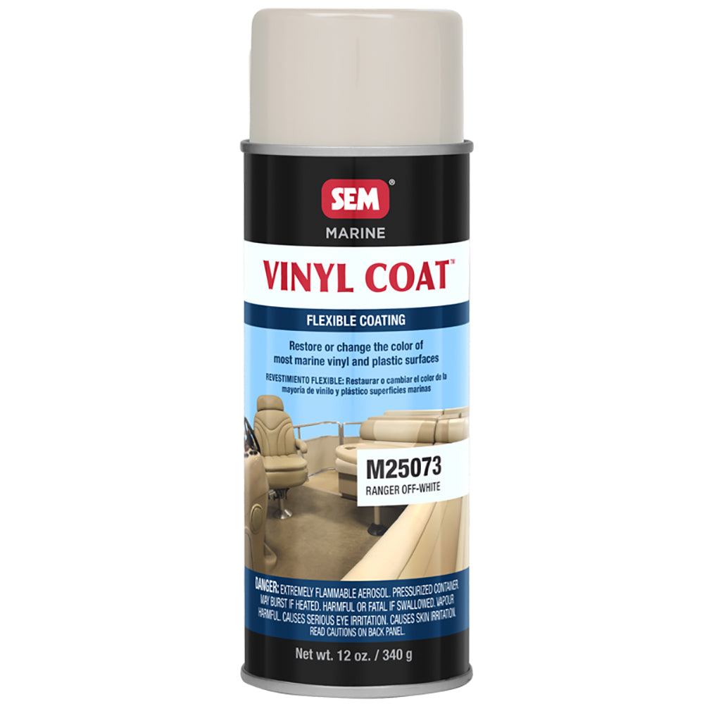 SEM Vinyl Coat - Ranger Off-White - 12oz - Deckhand Marine Supply