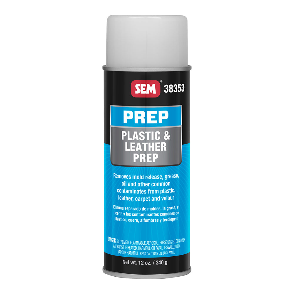 SEM Plastic  Leather Prep - 12oz - Deckhand Marine Supply