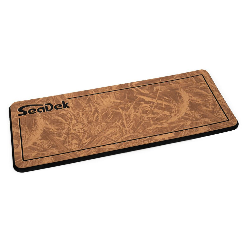 SeaDek Small Realtree Helm Pad - Mocha/Black MAX-5 Pinline Smooth - Deckhand Marine Supply