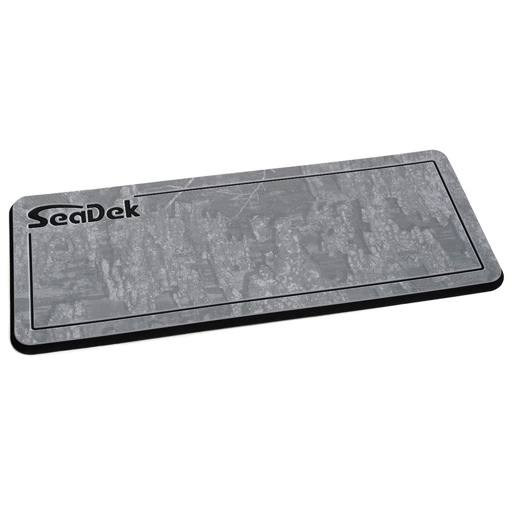SeaDek Large Realtree Helm Pad - Storm Grey/Black Timber Pattern - Deckhand Marine Supply