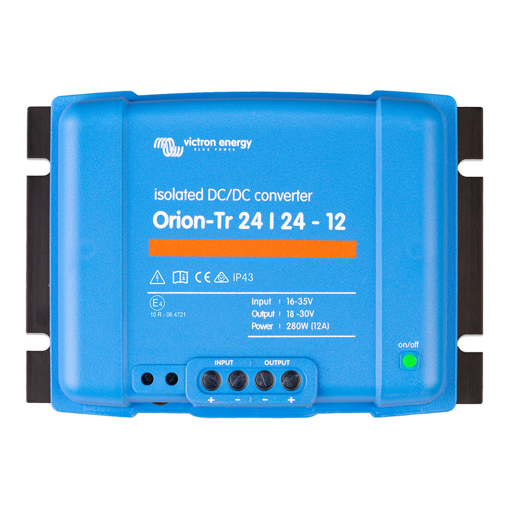 Victron Orion-TR DC-DC Converter - 24 VDC to 24 VDC - 280W - 12AMP Isolated - Deckhand Marine Supply