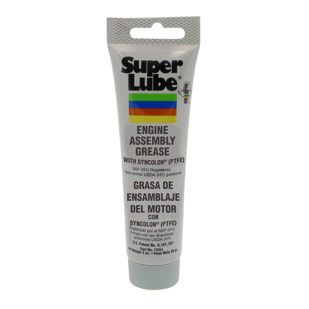 Super Lube Engine Assembly Grease - 3oz Tube - Deckhand Marine Supply