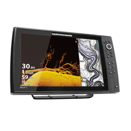 Humminbird HELIX 15 CHIRP MEGA DI+ GPS G4N CHO Display Only - Deckhand Marine Supply
