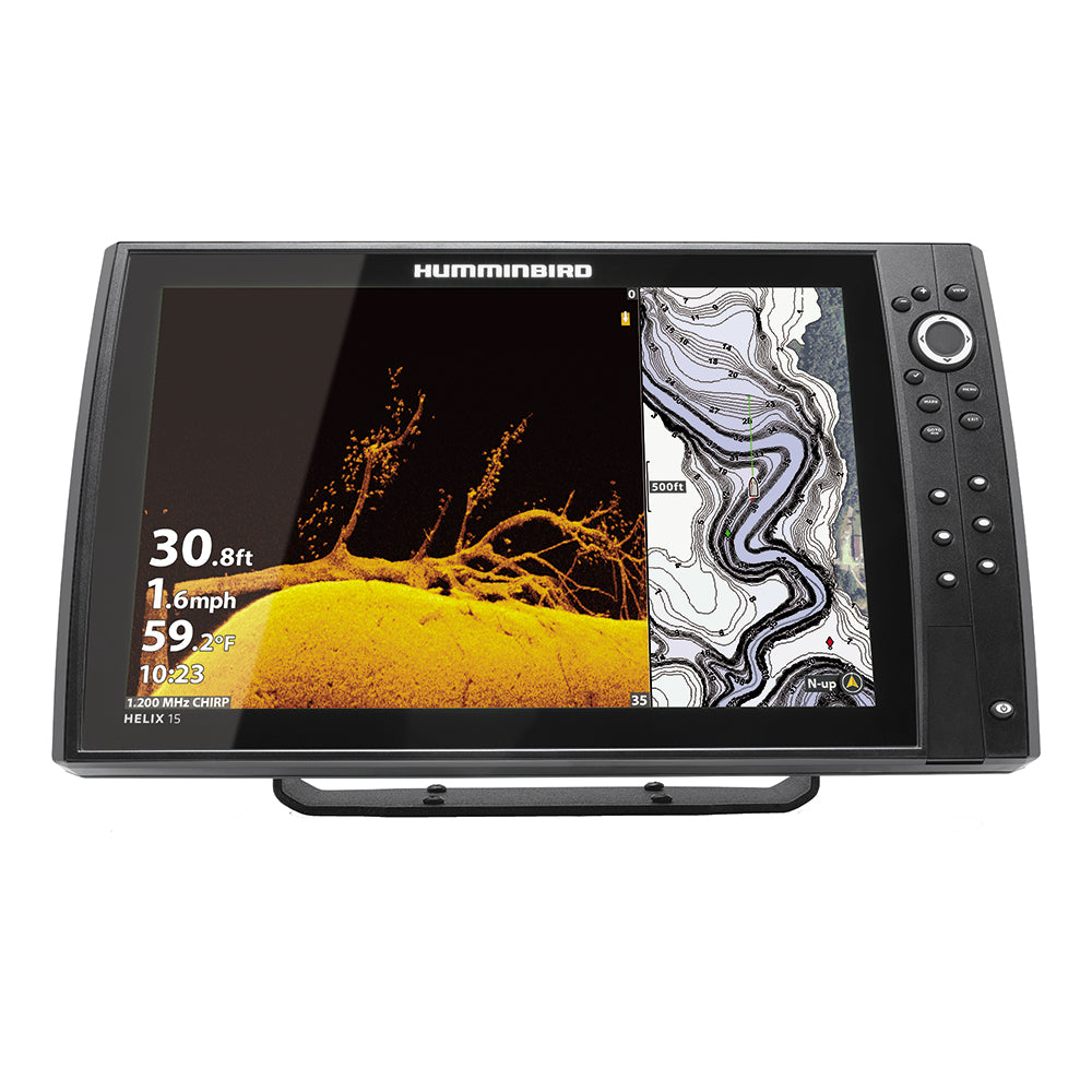 Humminbird HELIX 15 CHIRP MEGA DI+ GPS G4N CHO Display Only - Deckhand Marine Supply