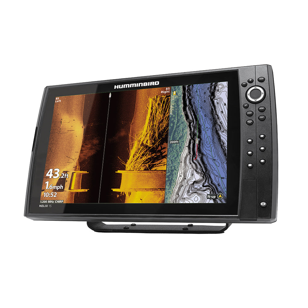 Humminbird HELIX 15 CHIRP MEGA SI+ GPS G4N CHO Display Only - Deckhand Marine Supply