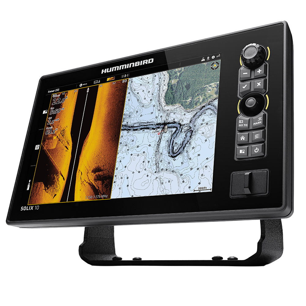 Humminbird SOLIX 10 CHIRP MEGA SI+ G3 CHO Display Only - Deckhand Marine Supply