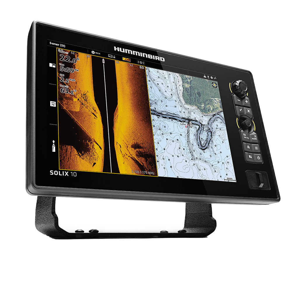 Humminbird SOLIX 10 CHIRP MEGA SI+ G3 CHO Display Only - Deckhand Marine Supply