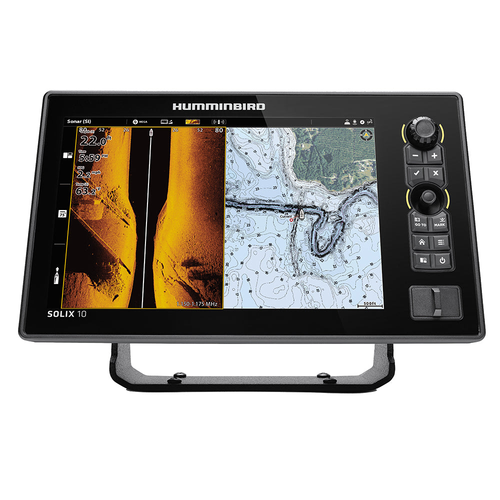 Humminbird SOLIX 10 CHIRP MEGA SI+ G3 CHO Display Only - Deckhand Marine Supply
