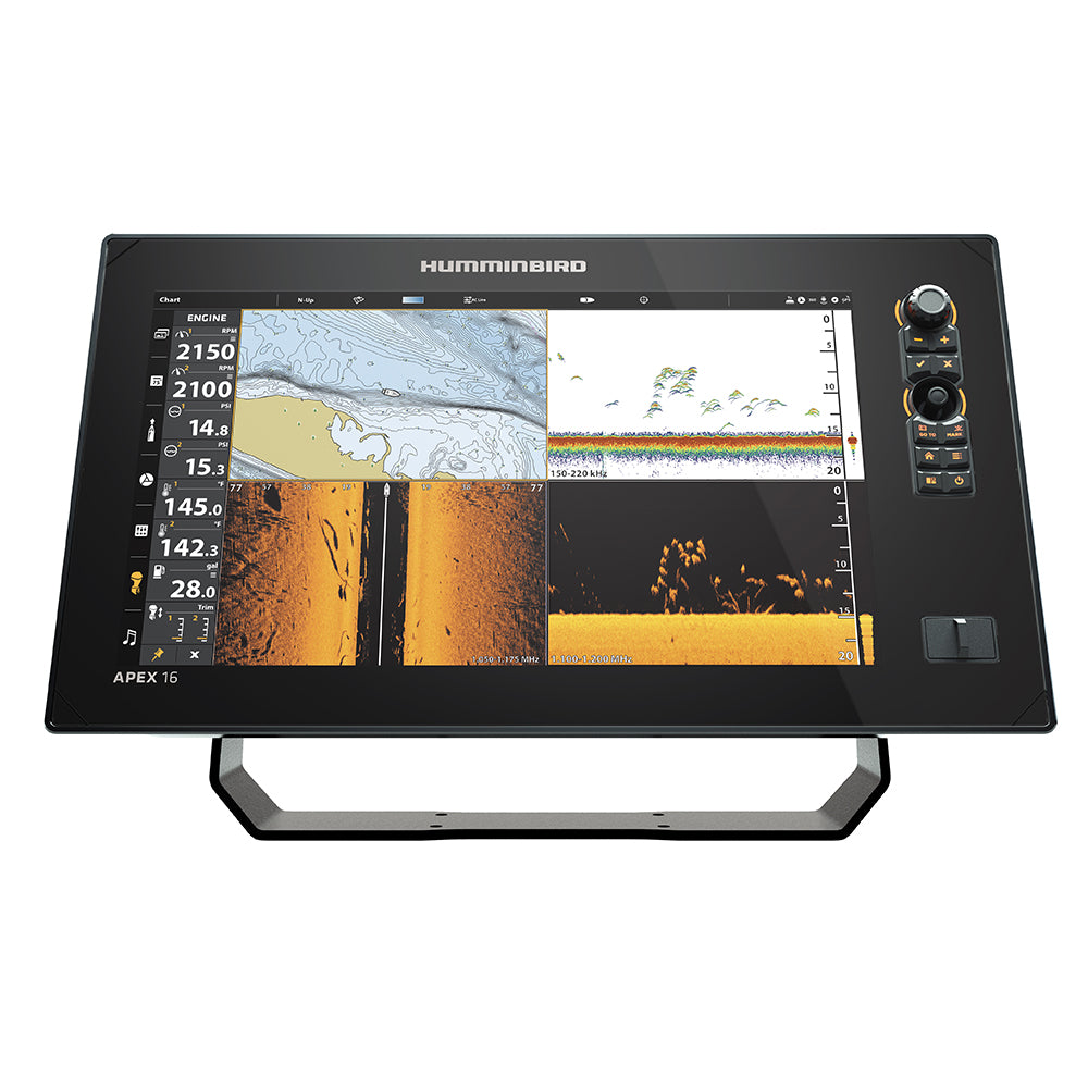 Humminbird APEX 16 MSI+ Chartplotter - Deckhand Marine Supply
