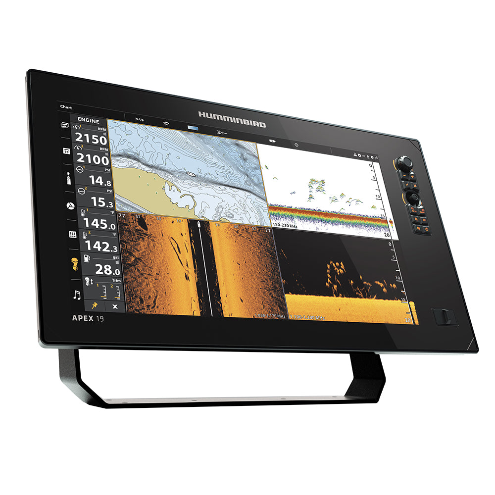 Humminbird APEX 19 MSI+ Chartplotter - Deckhand Marine Supply