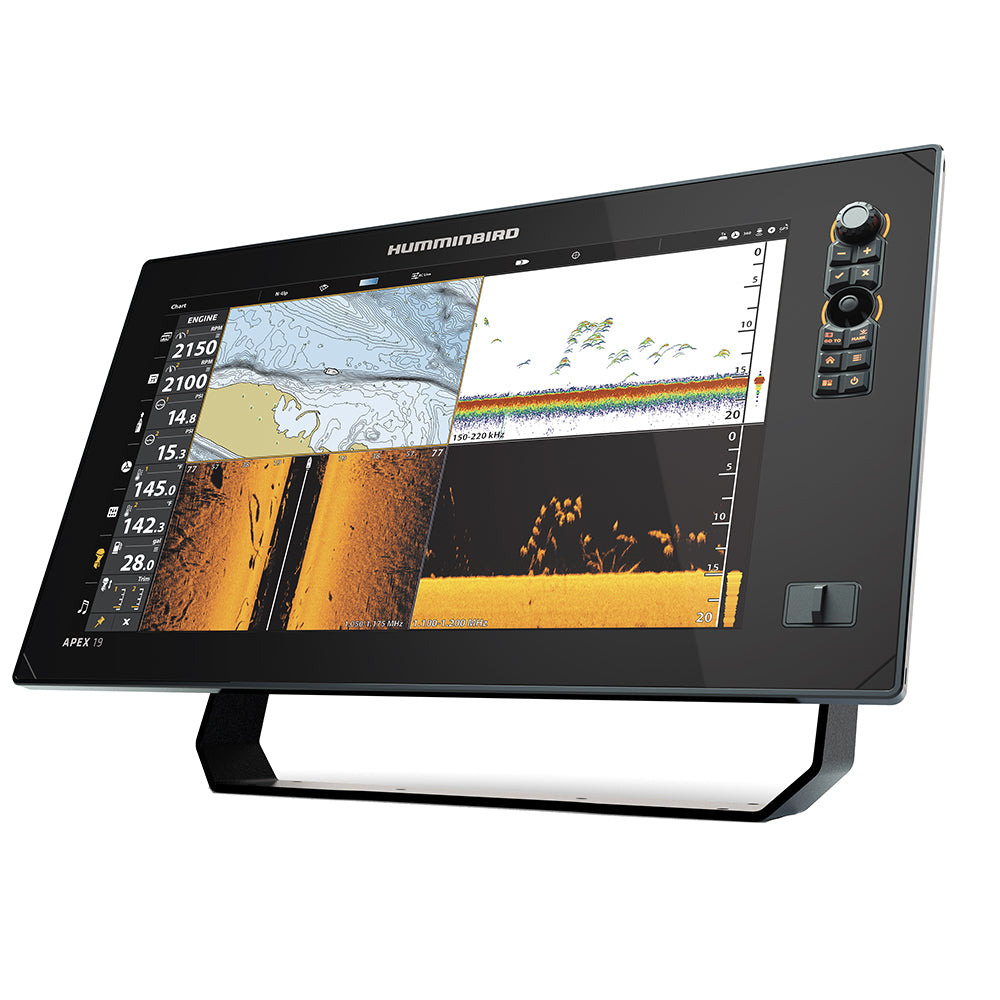 Humminbird APEX 19 MSI+ Chartplotter - Deckhand Marine Supply