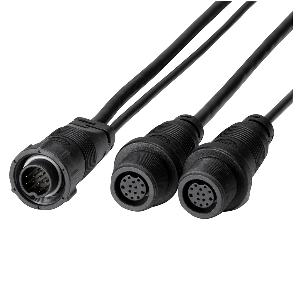 Humminbird 14 M ID SIDB Y - SOLIX/APEX Side Imaging  2D Splitter Cable - Deckhand Marine Supply