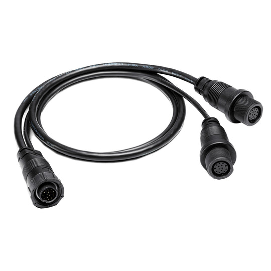 Humminbird 14 M ID SIDB Y - SOLIX/APEX Side Imaging  2D Splitter Cable - Deckhand Marine Supply