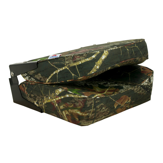 Springfield Economy Folding Seat - Mossy Oak Camo - Deckhand Marine Supply