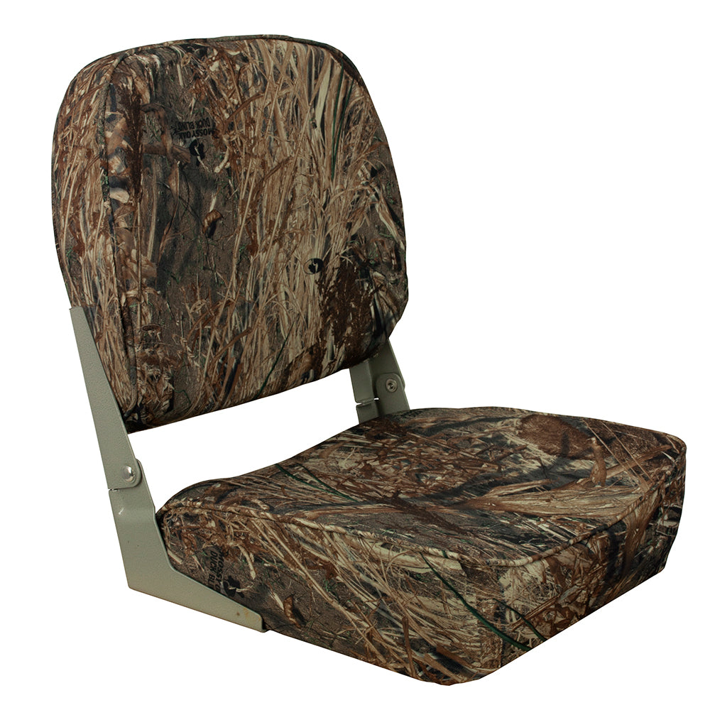 Springfield Economy Folding Seat - Mossy Oak Duck Blind - Deckhand Marine Supply