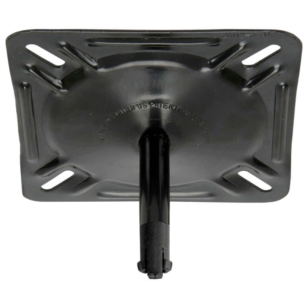 Springfield KingPin 7" x 7" Seat Mount w/o Spring - E-Coat Finish - Deckhand Marine Supply