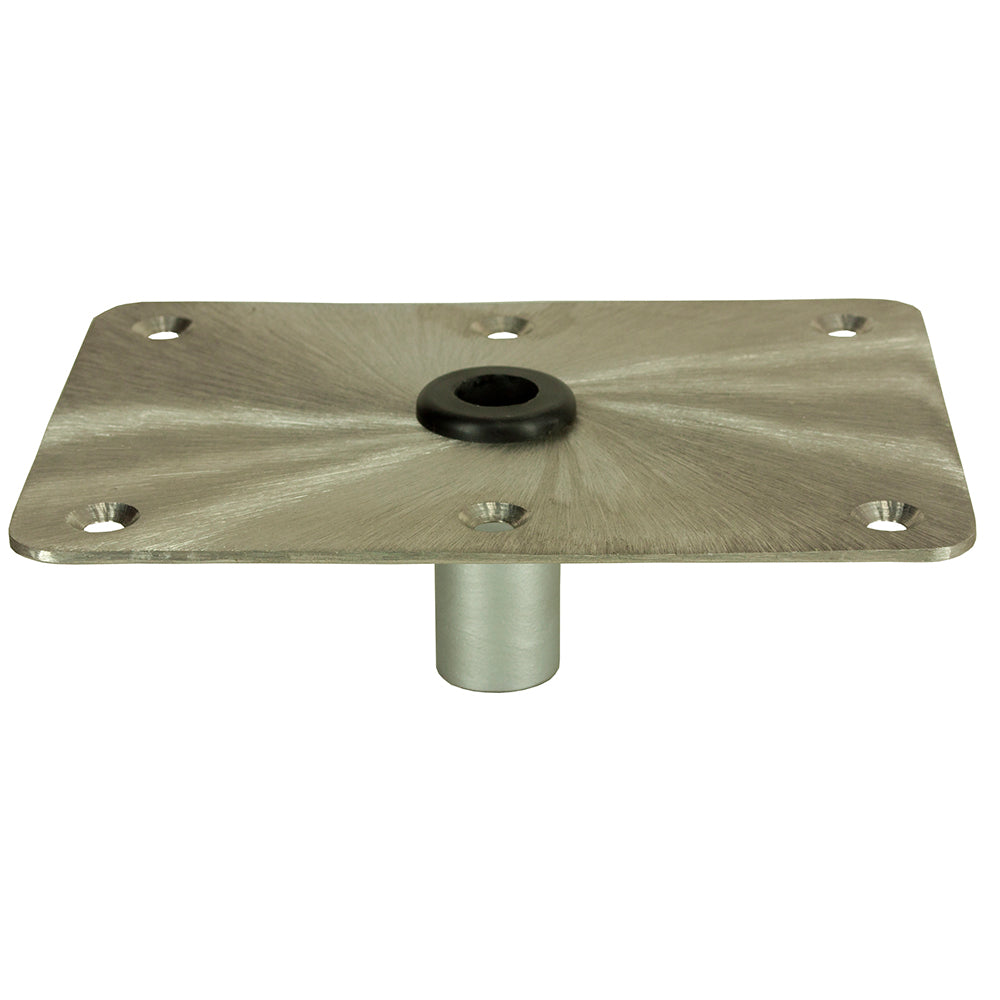 Springfield KingPin 6" x 8" - Stainless Steel - Rectangular Base (Standard) - Deckhand Marine Supply